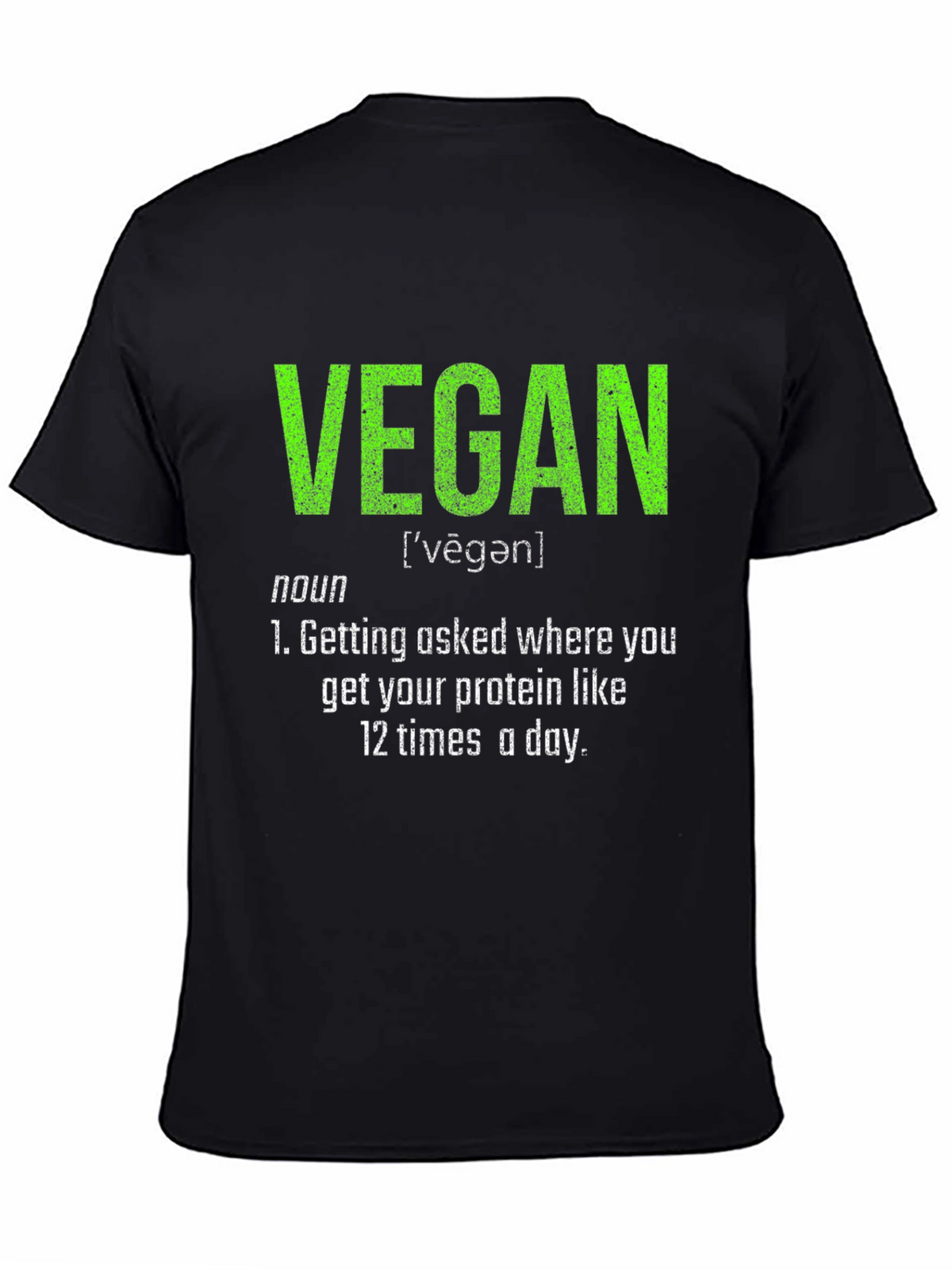 Vegan Definition T-Shirt - Protein Asker