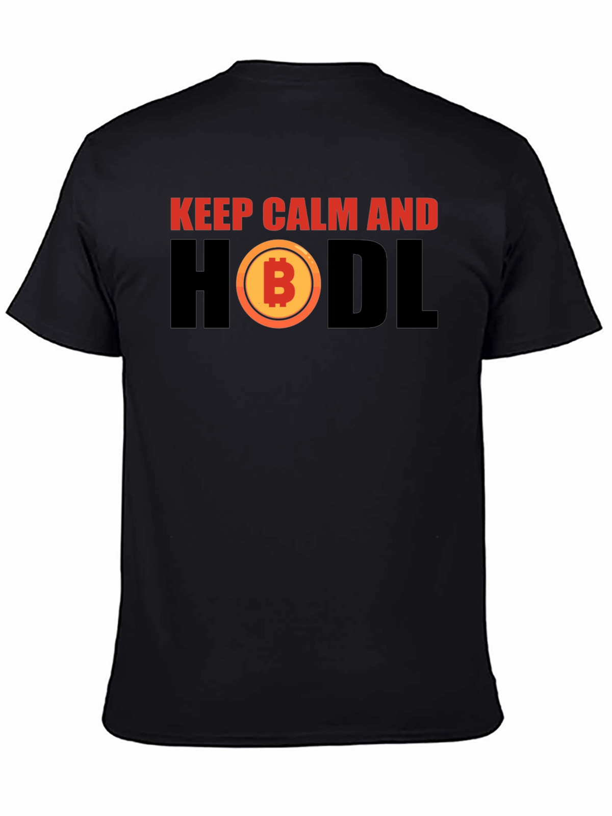 Keep Calm HODL Bitcoin Crypto T-Shirt