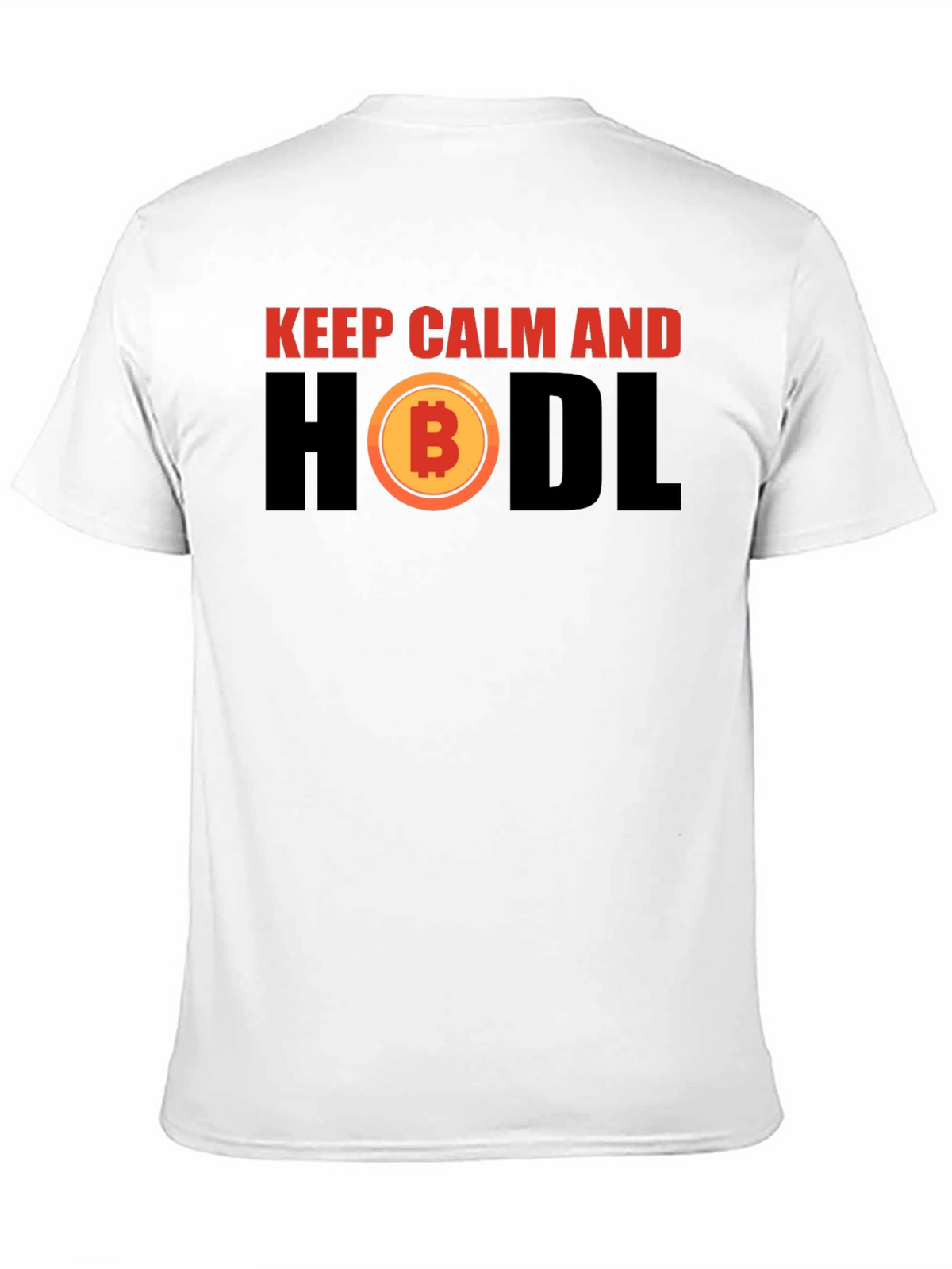 Keep Calm HODL Bitcoin Crypto T-Shirt