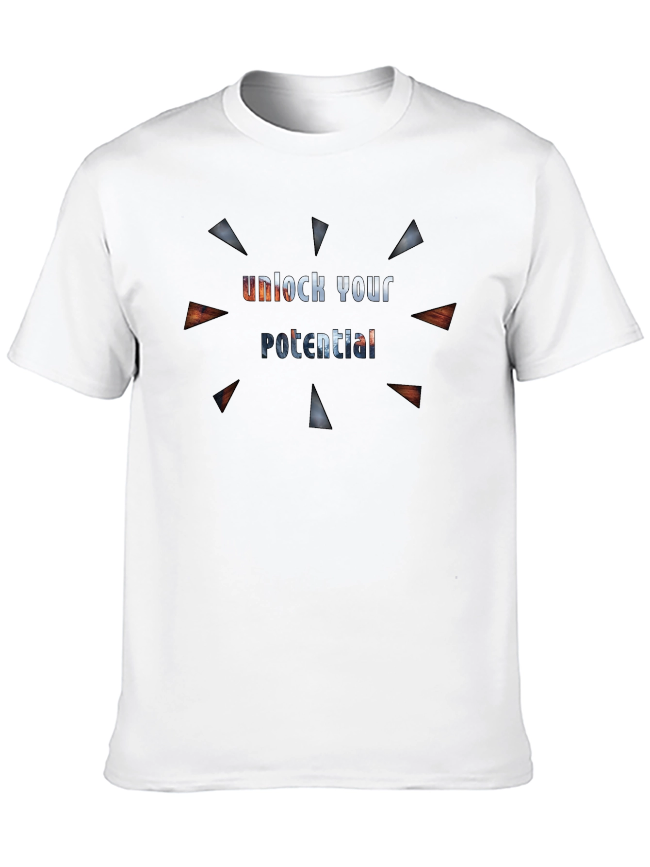 Unlock Your Potential Black Graphic Tee