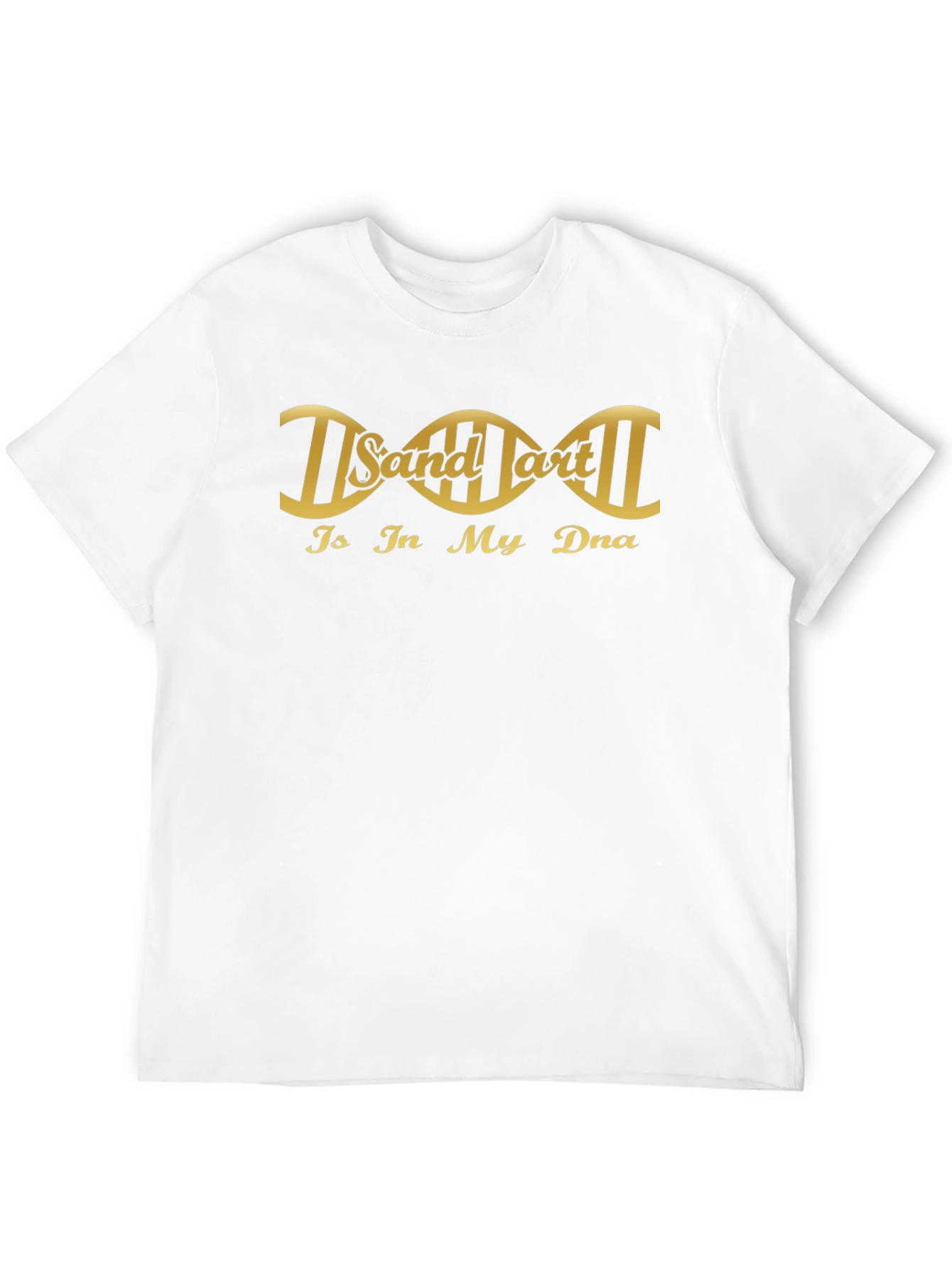 Sand Art DNA Graphic Tee - Black