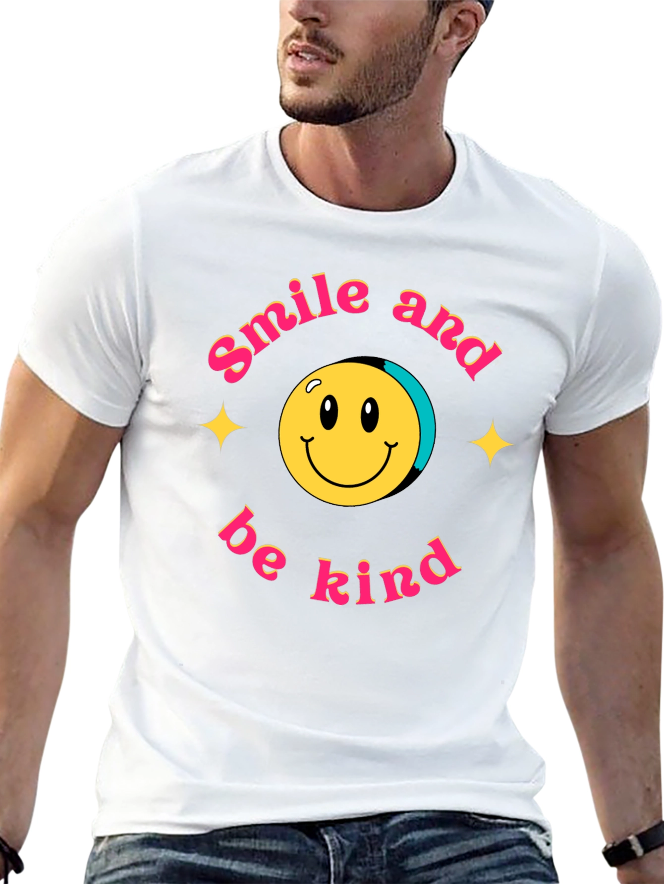 Smile and Be Kind Graphic T-Shirt