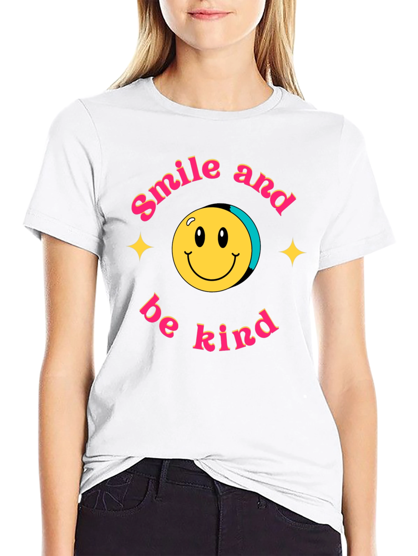 Smile and Be Kind Graphic T-Shirt