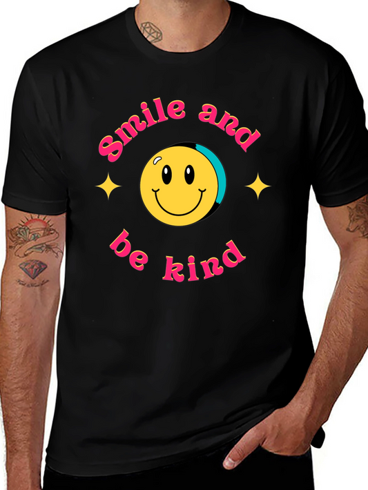 Smile and Be Kind Graphic T-Shirt