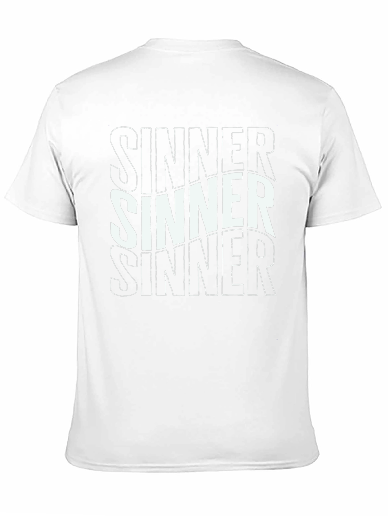 Sinner Graphic Tee - Bold Statement Black T-Shirt
