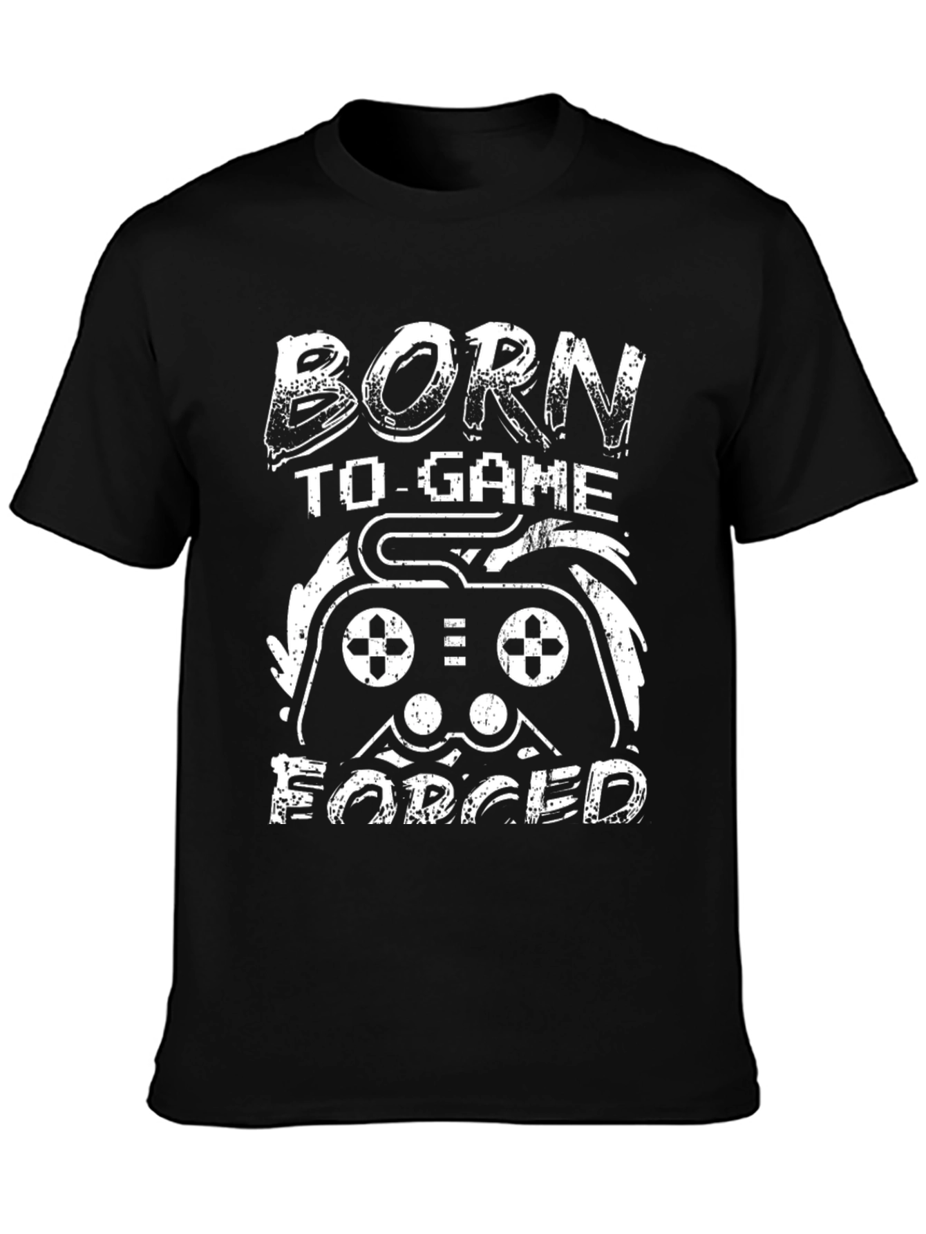 Born to Game T-Shirt - Black Gamer Tee