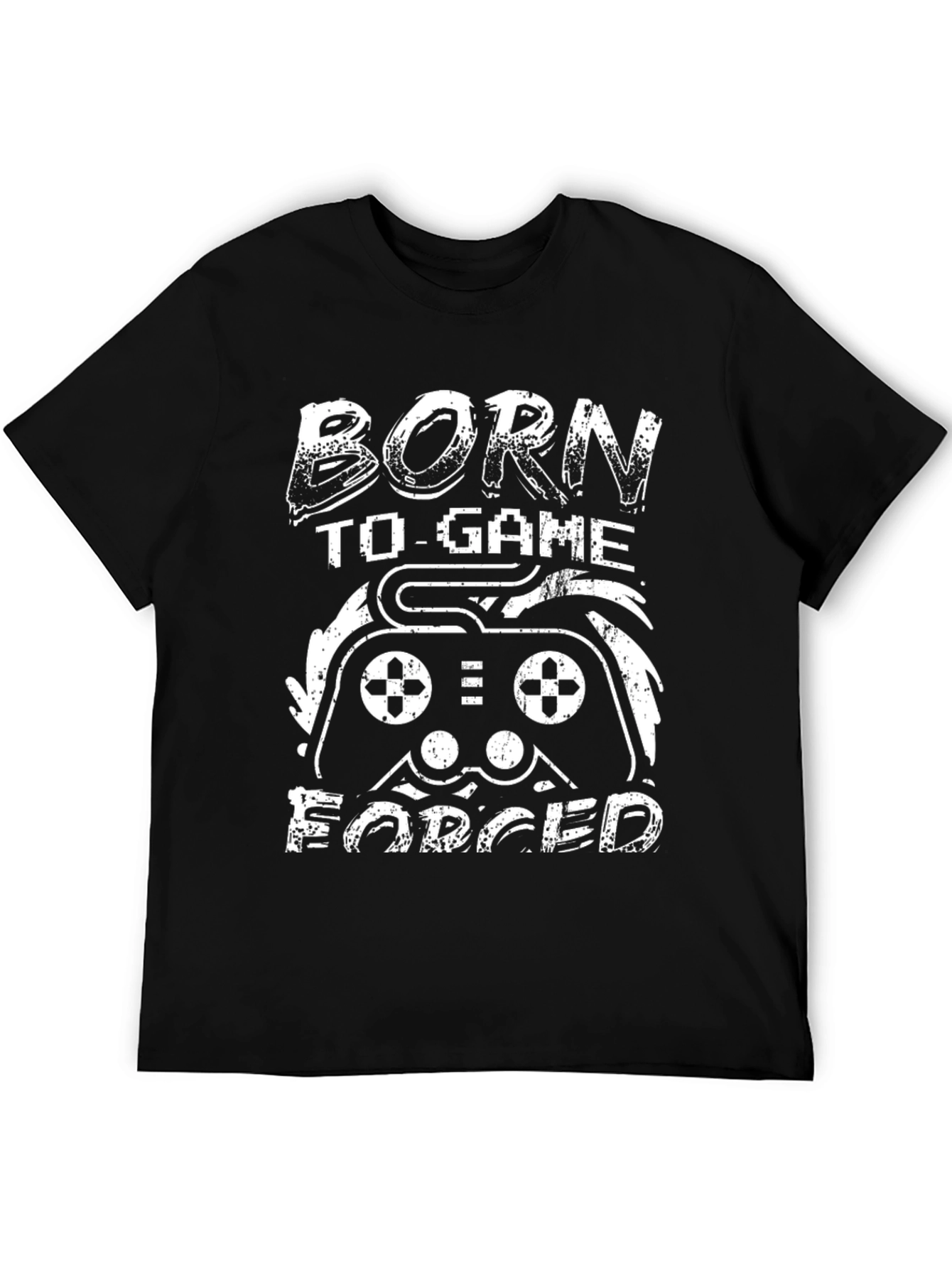 Born to Game T-Shirt - Black Gamer Tee