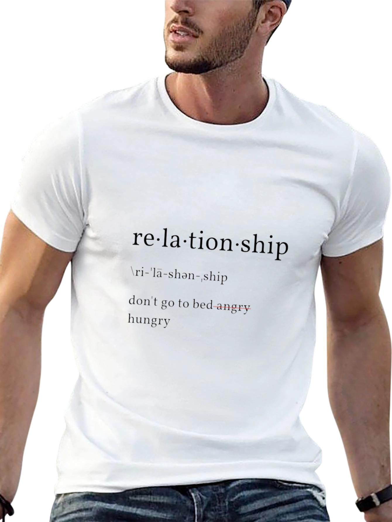 Relationship Definition Black T-Shirt