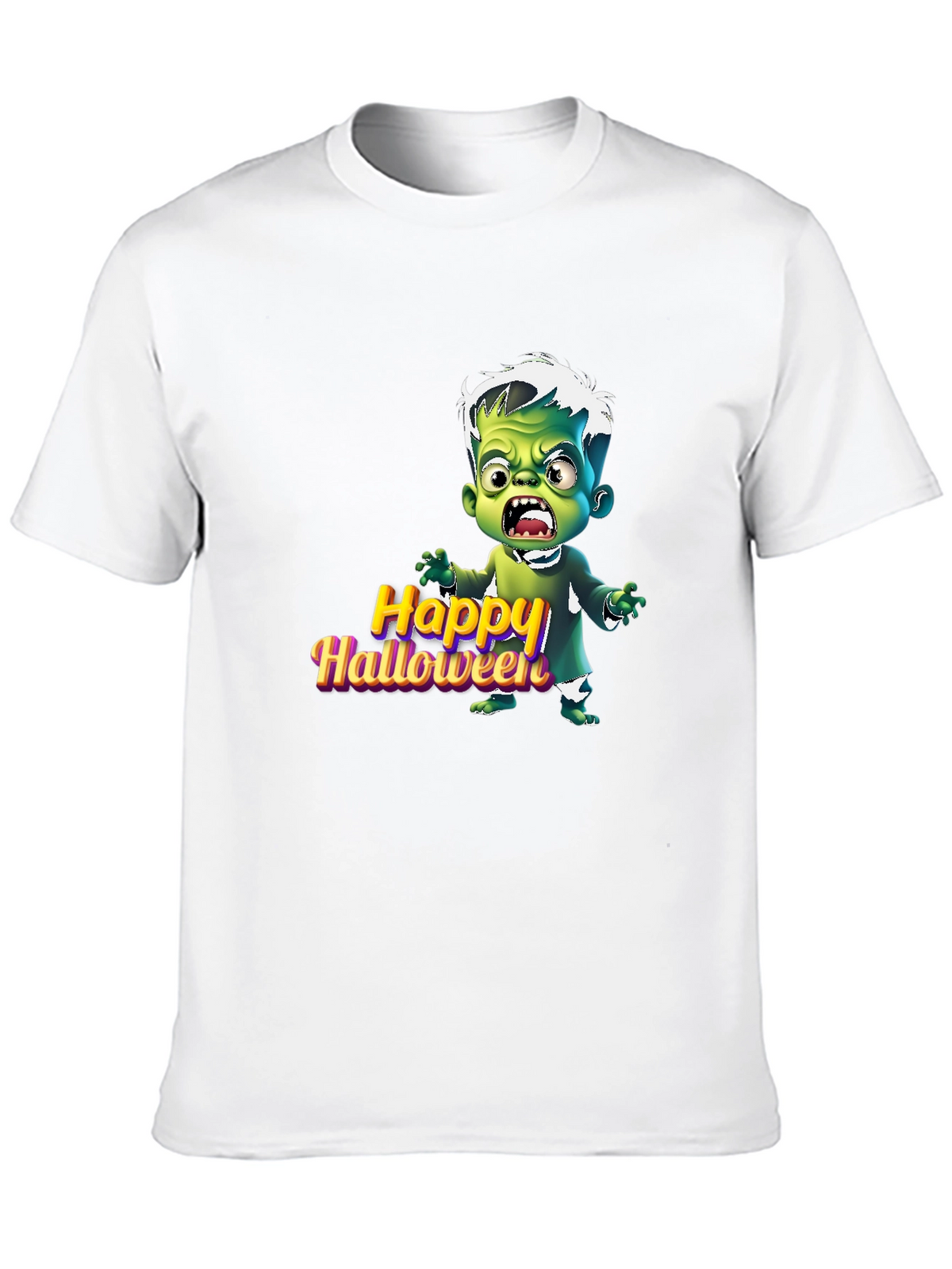 Happy Halloween Cartoon Monster T-Shirt