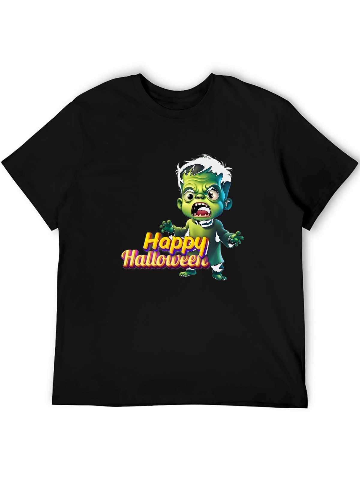 Happy Halloween Cartoon Monster T-Shirt