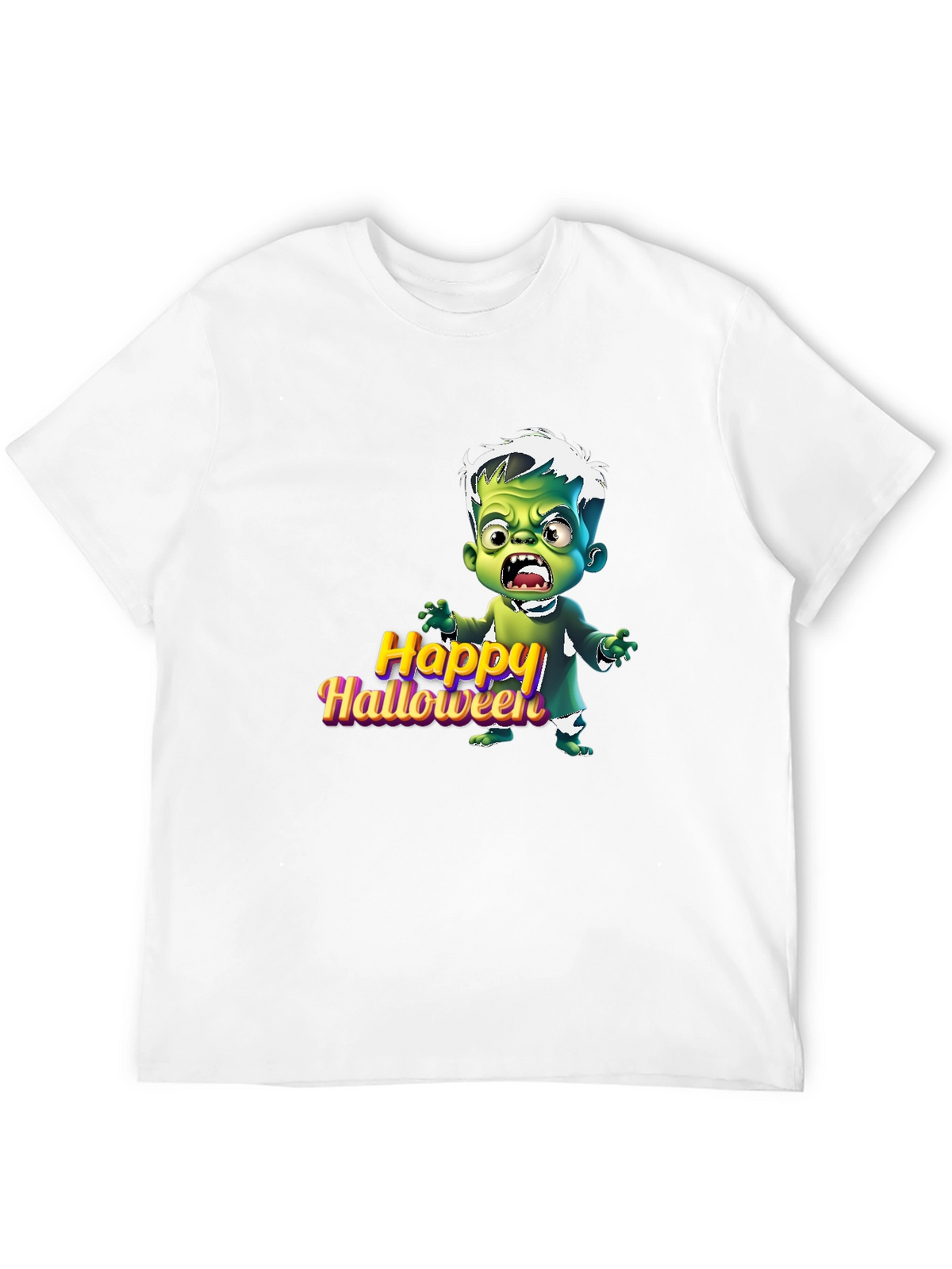 Happy Halloween Cartoon Monster T-Shirt