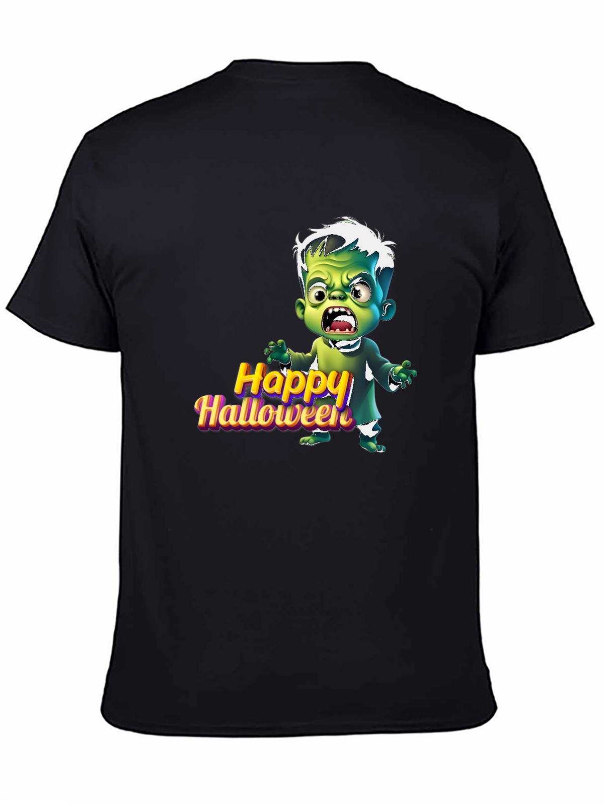 Happy Halloween Cartoon Monster T-Shirt