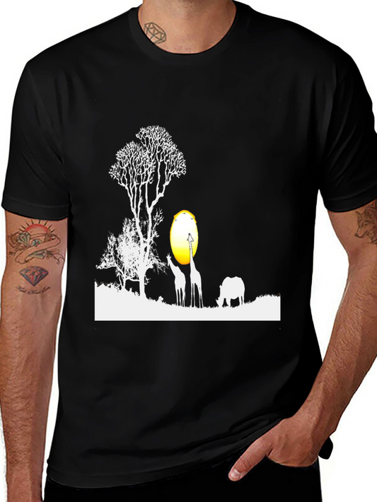 Safari Silhouette Graphic Tee