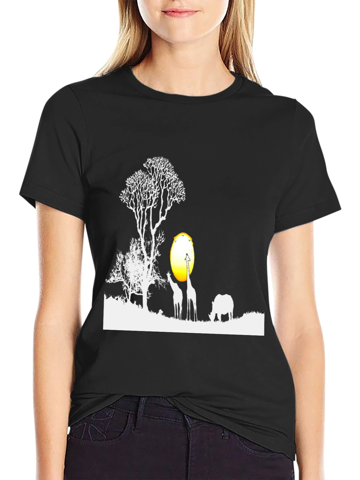 Safari Silhouette Graphic Tee