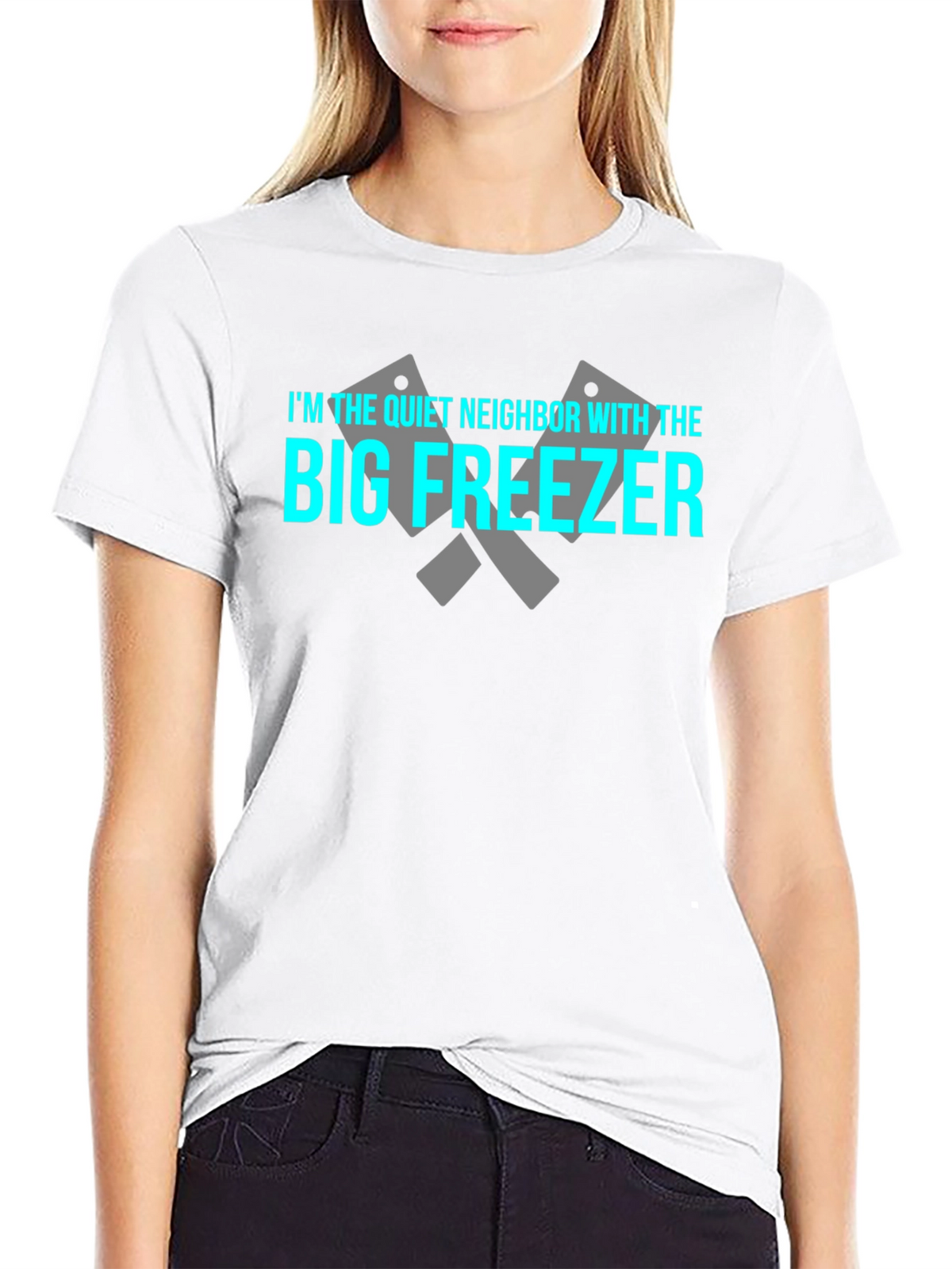 Quiet Neighbor Big Freezer Graphic Tee