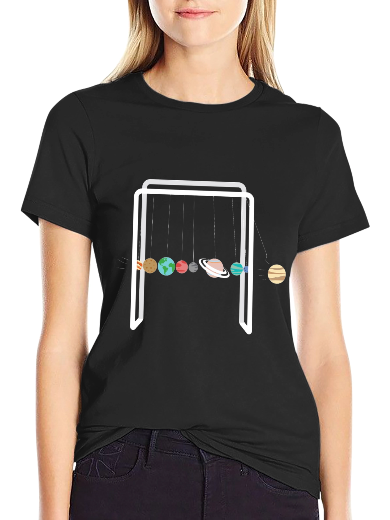 Planetary Pendulum Graphic T-Shirt