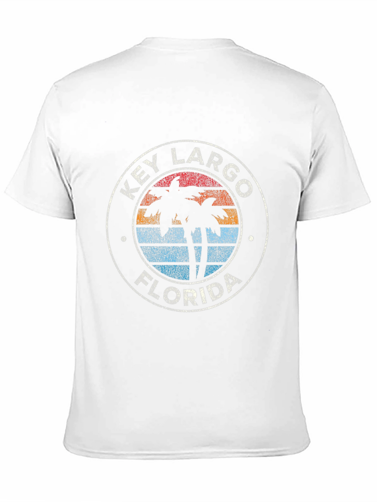 Key Largo Florida Palm Tree T-Shirt