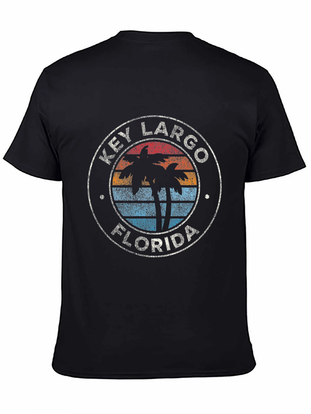 Key Largo Florida Palm Tree T-Shirt