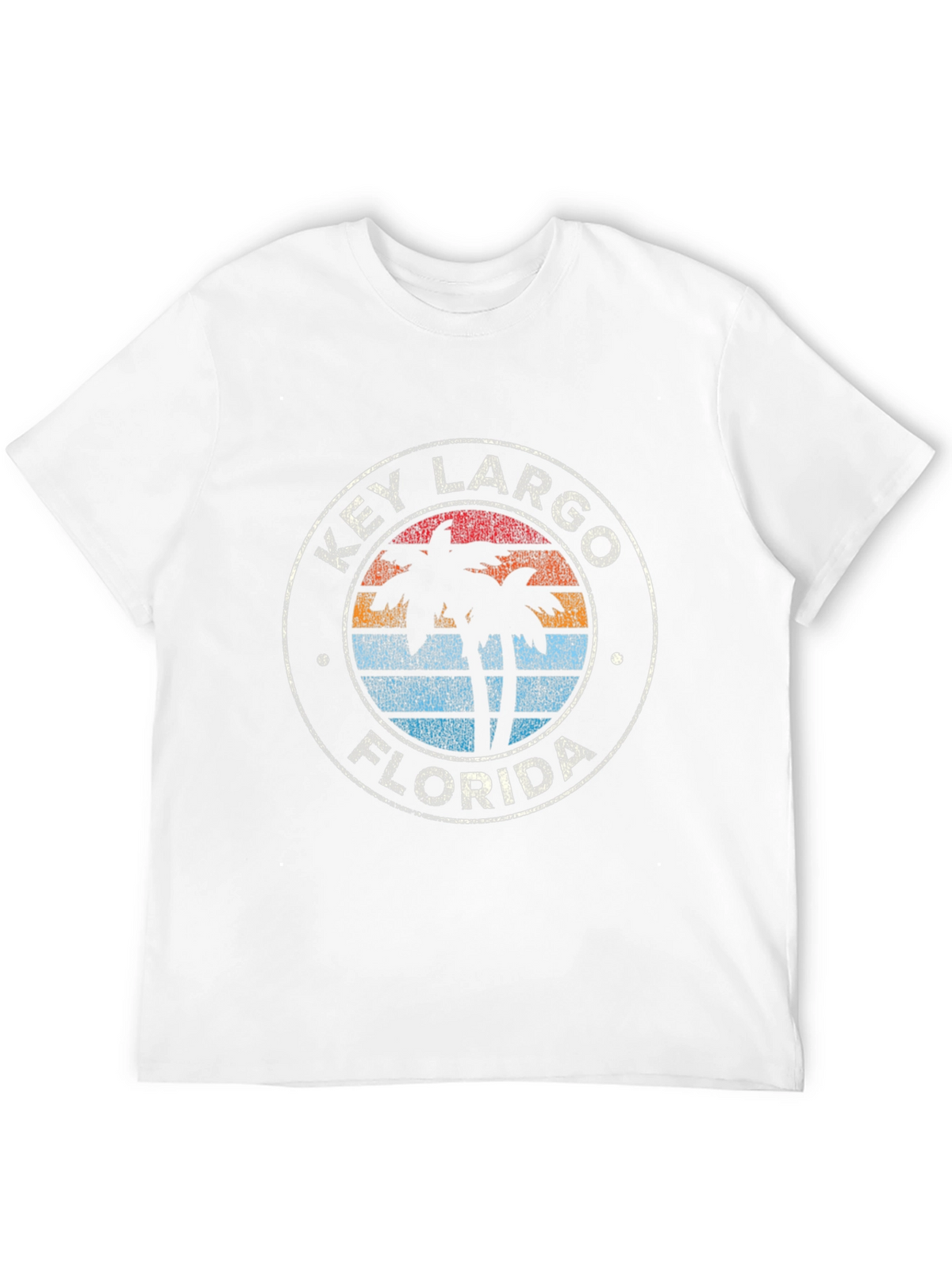 Key Largo Florida Palm Tree T-Shirt