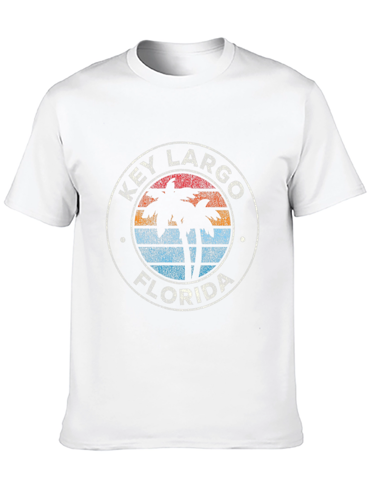 Key Largo Florida Palm Tree T-Shirt