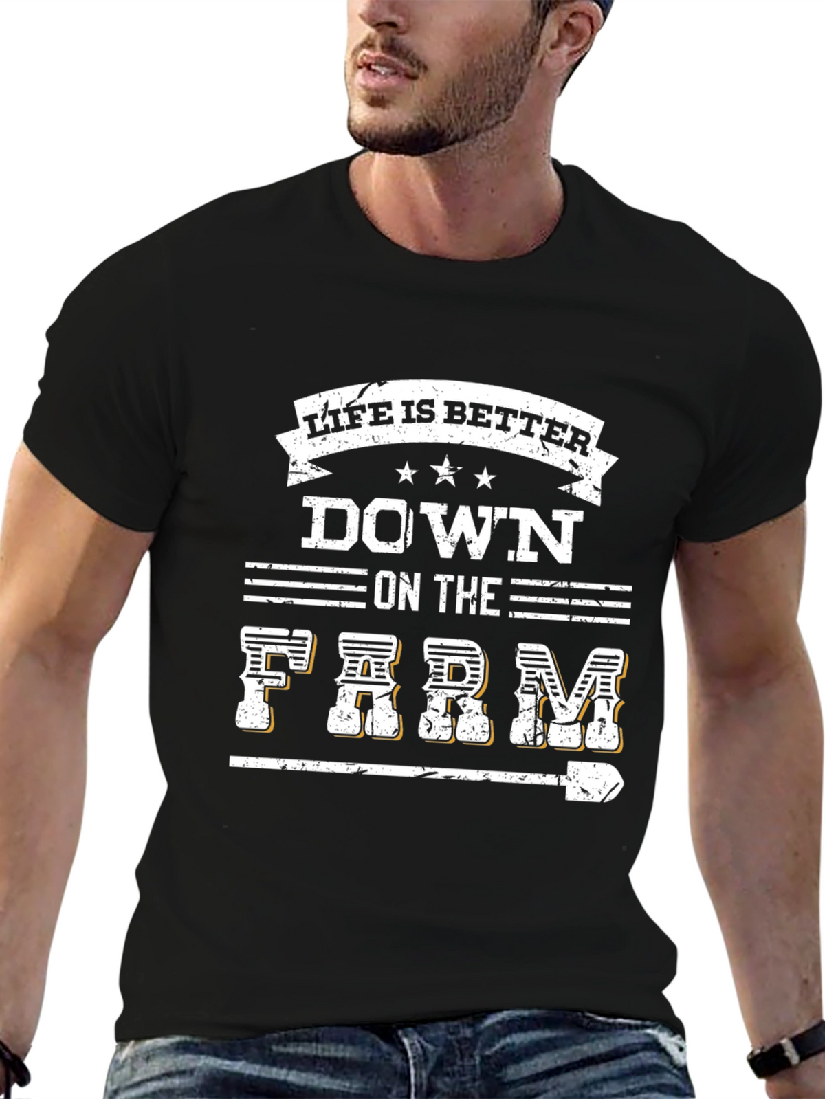 Life Is Better Down On The Farm T-Shirt
