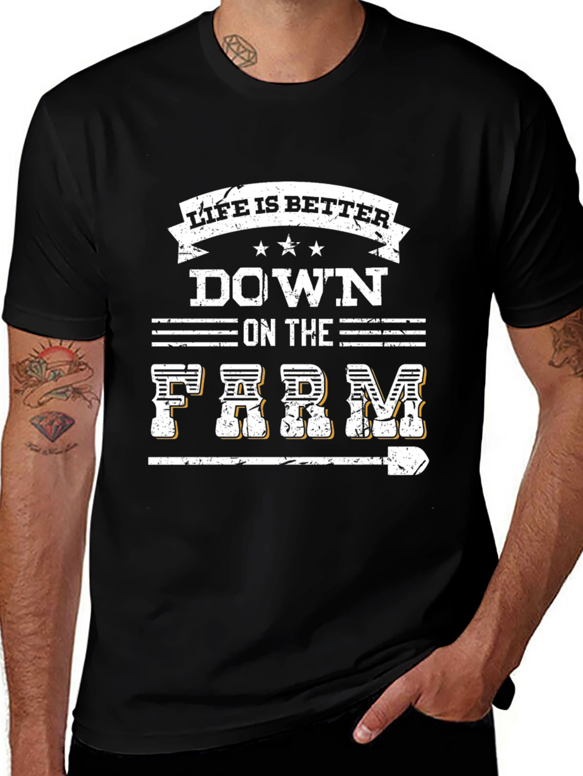 Life Is Better Down On The Farm T-Shirt