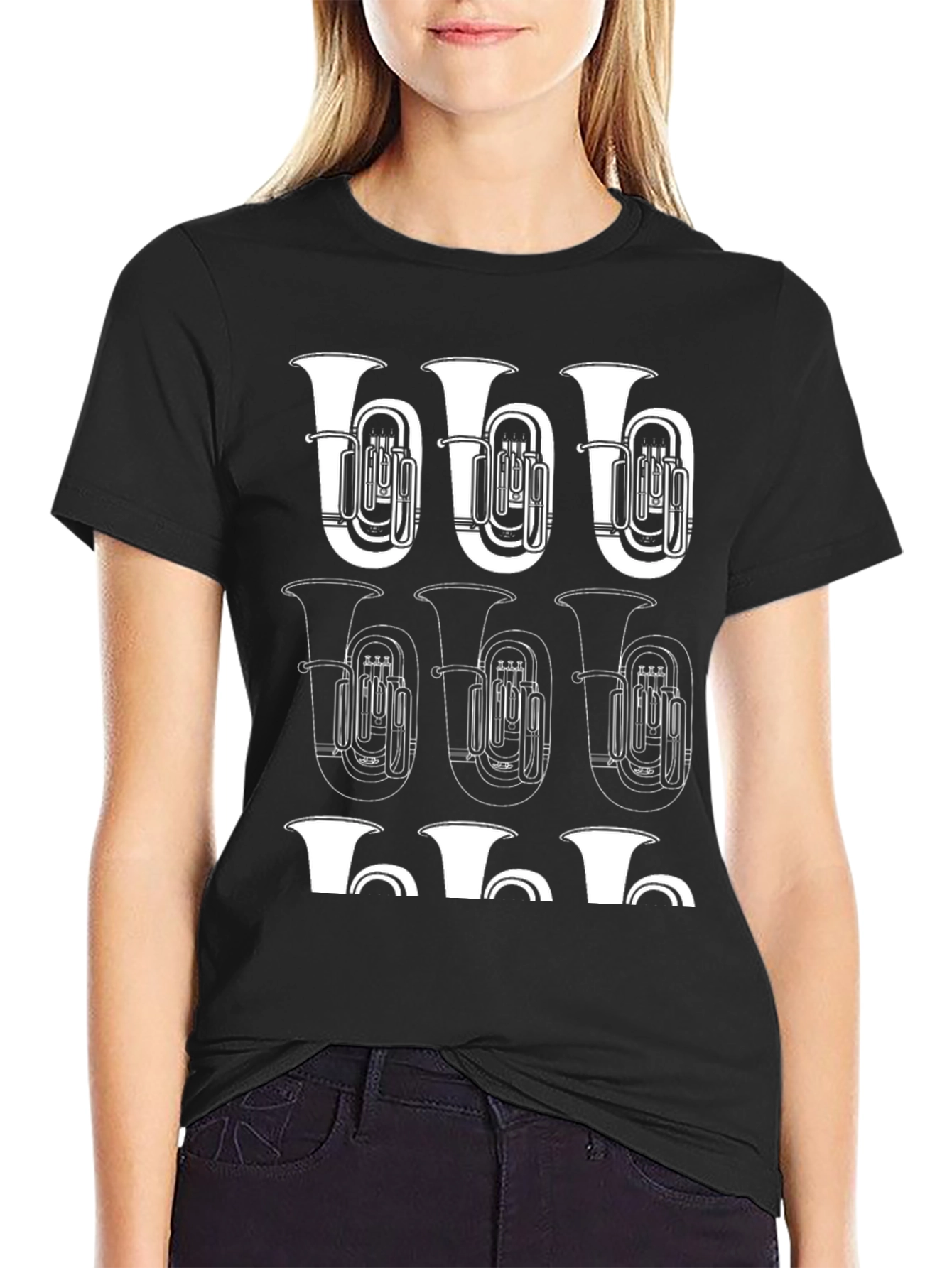Tuba Graphic T-Shirt - Music Lover Tee