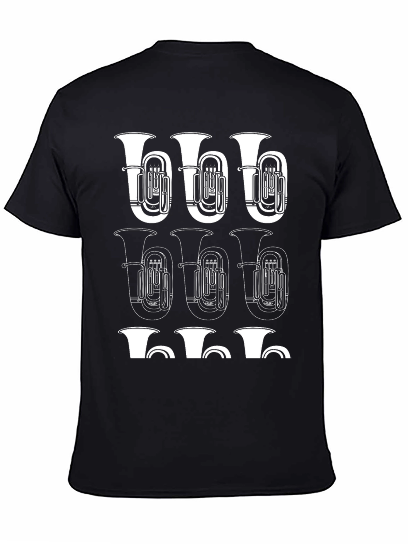 Tuba Graphic T-Shirt - Music Lover Tee