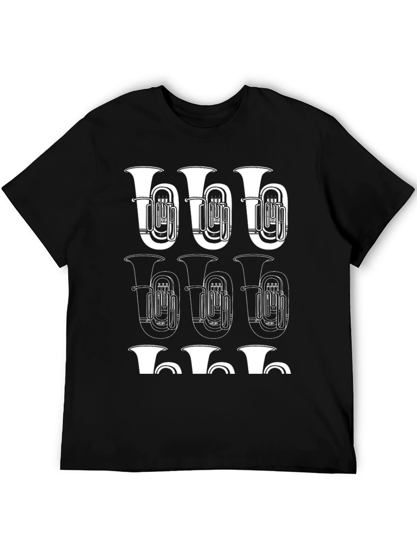 Tuba Graphic T-Shirt - Music Lover Tee