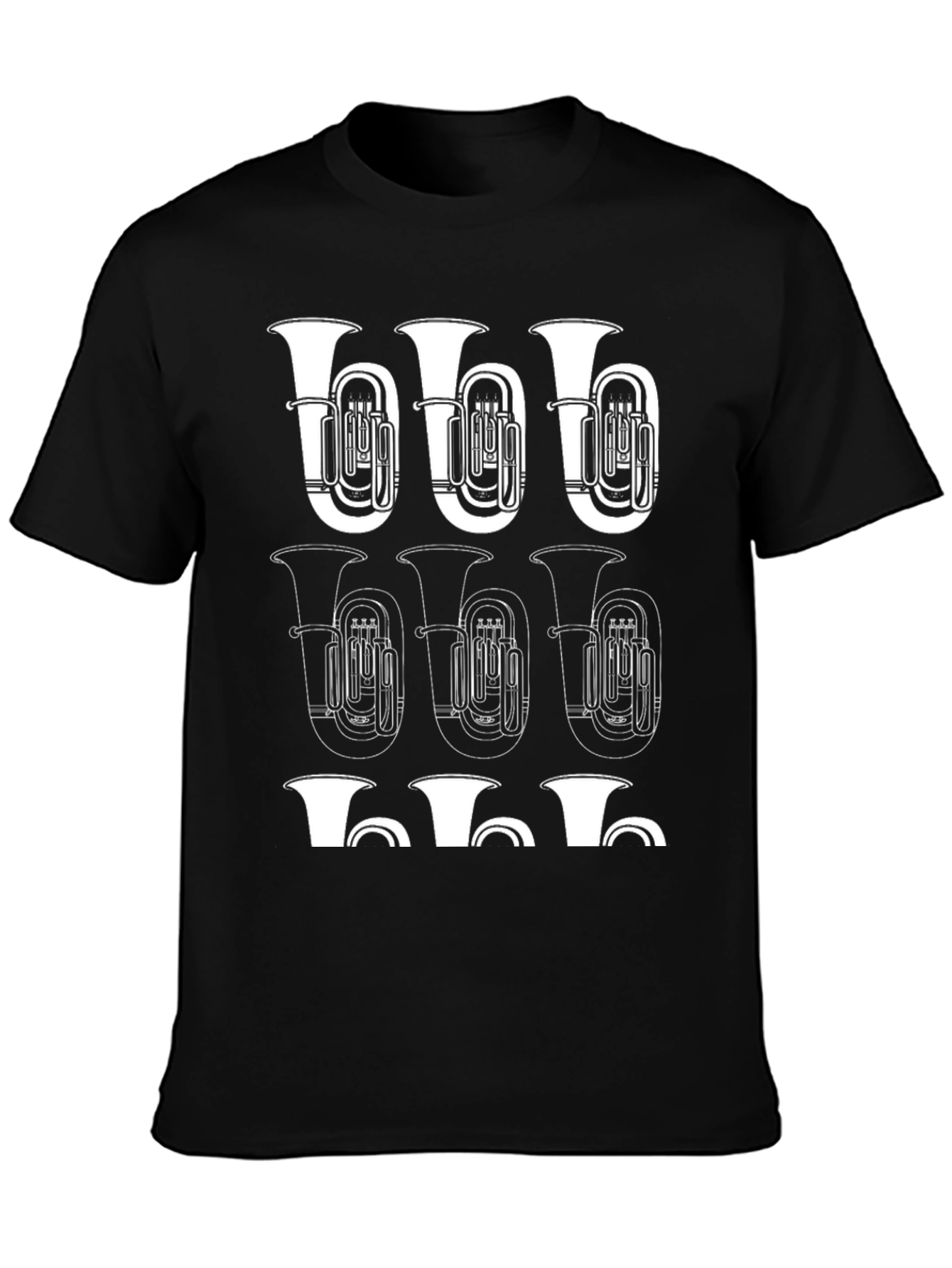 Tuba Graphic T-Shirt - Music Lover Tee