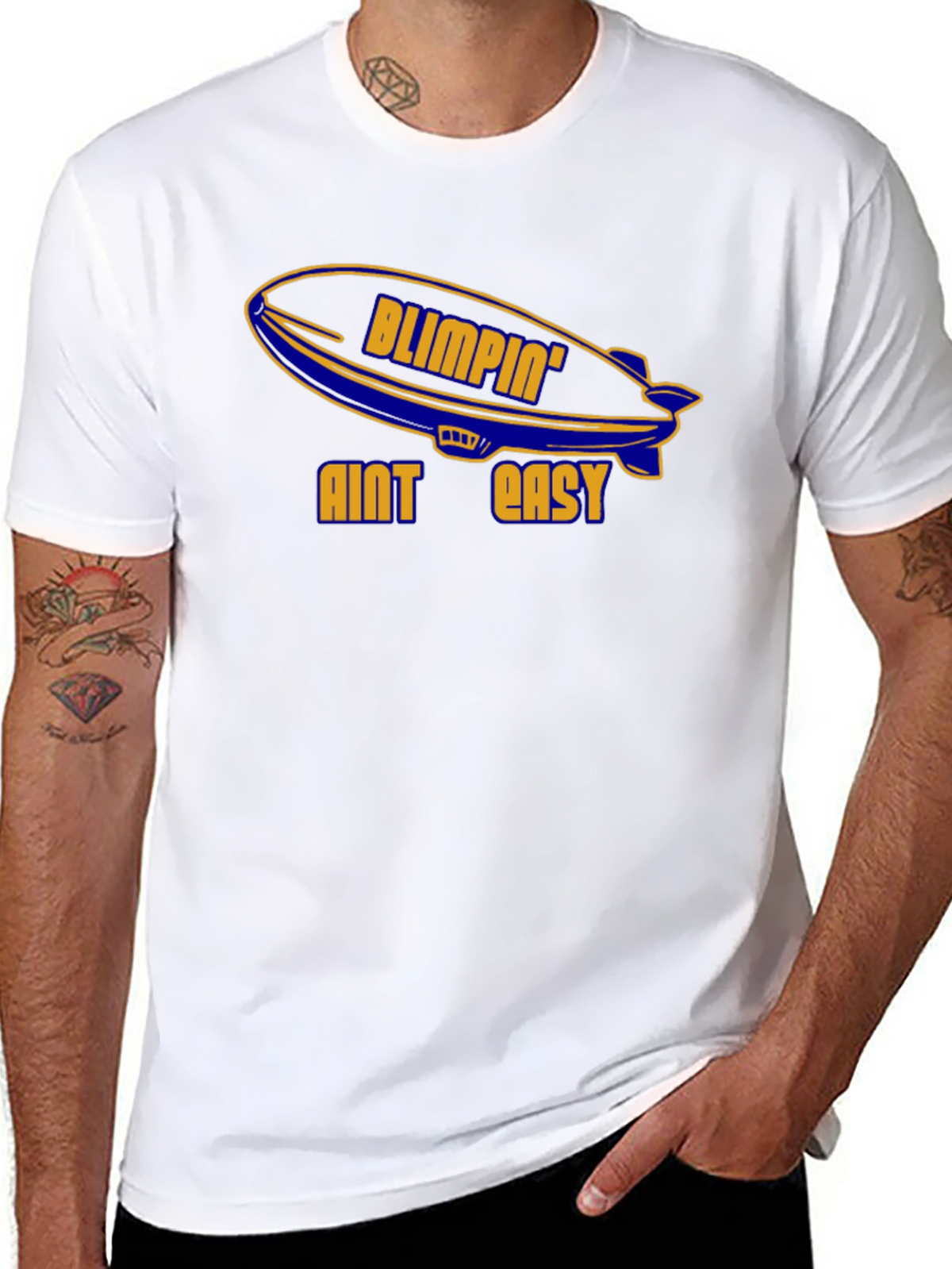 Blimpin Aint Easy Graphic T-Shirt
