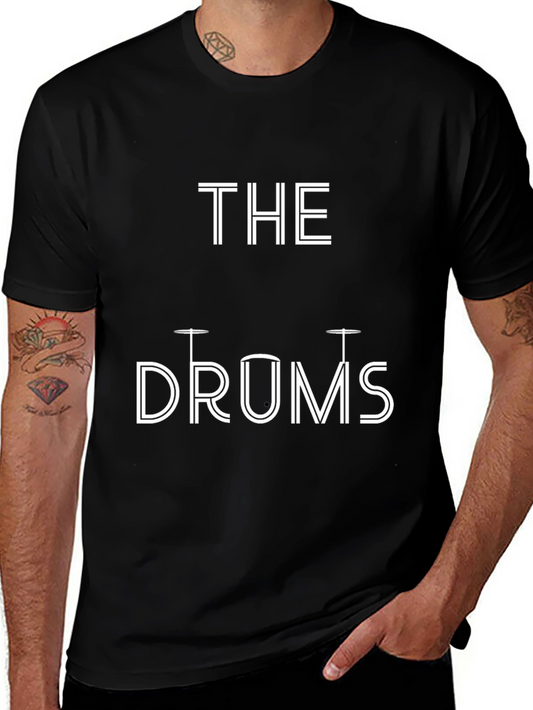 The Drums Graphic Tee - Music Lovers T-Shirt
