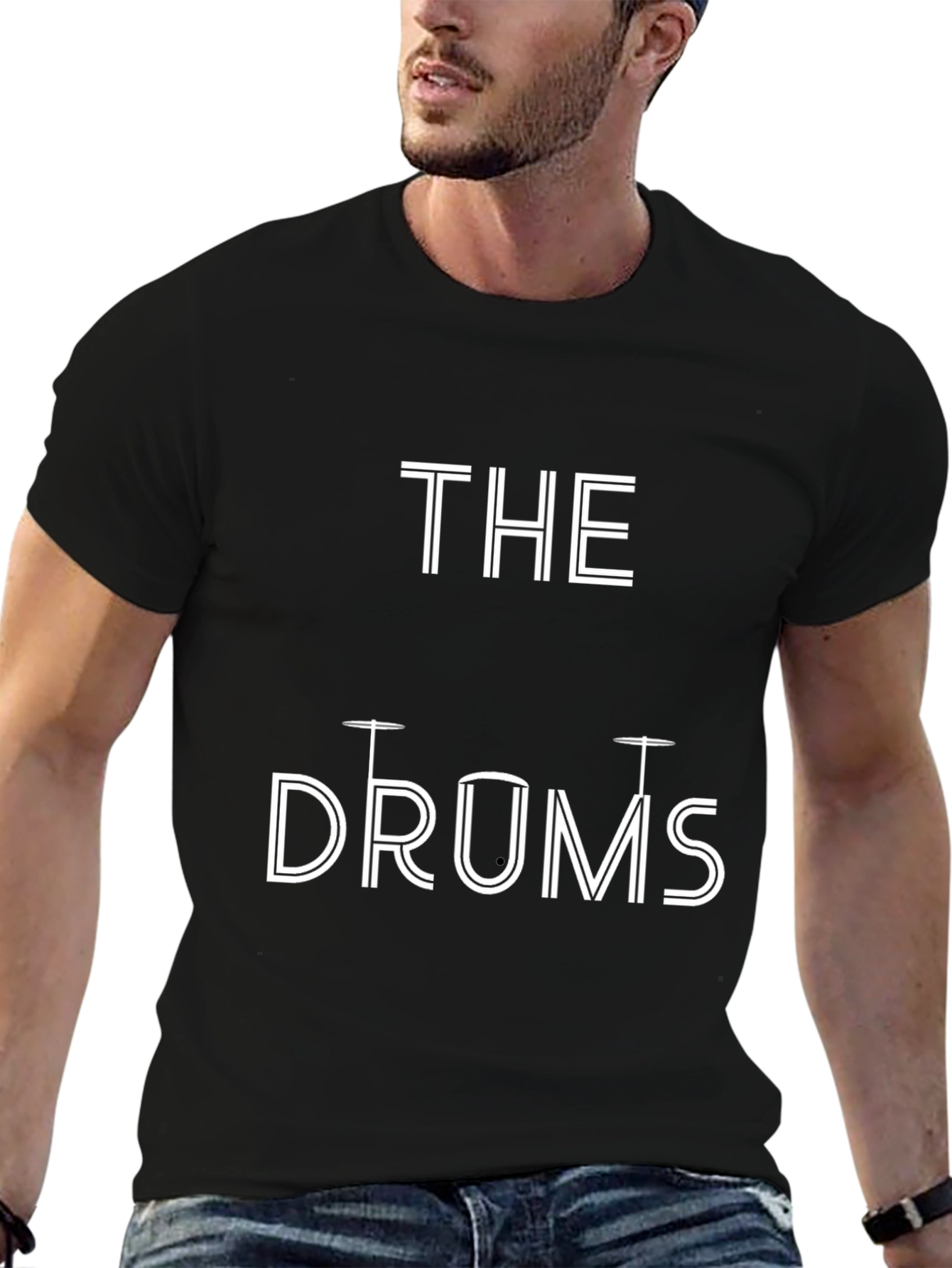 The Drums Graphic Tee - Music Lovers T-Shirt