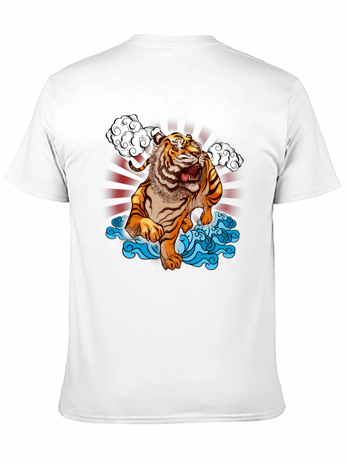 Tiger T-Shirt - Black Graphic Tee