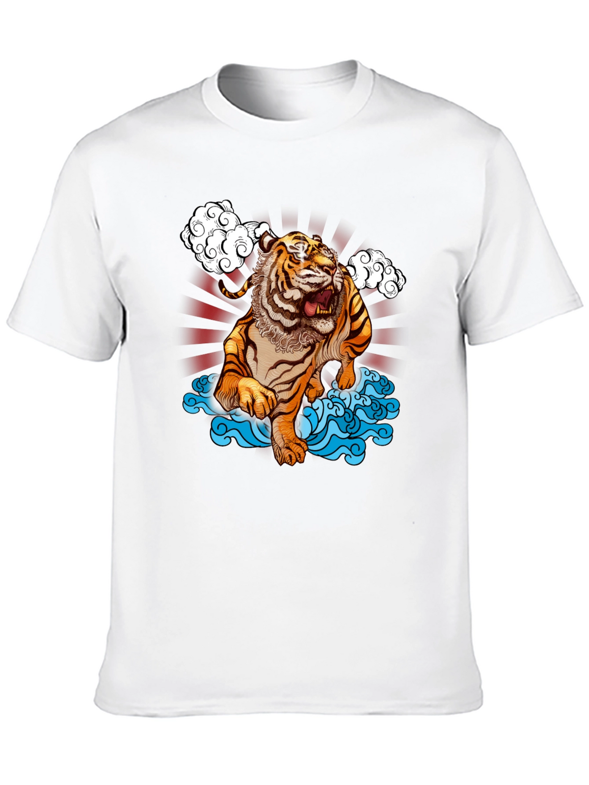 Tiger T-Shirt - Black Graphic Tee
