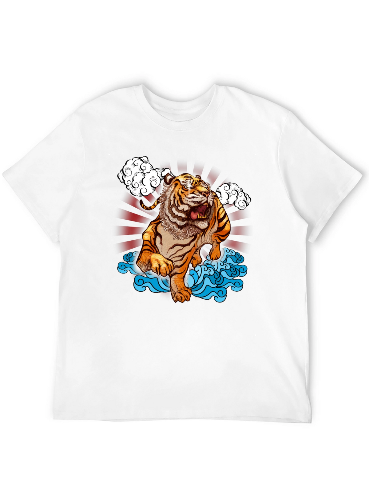Tiger T-Shirt - Black Graphic Tee