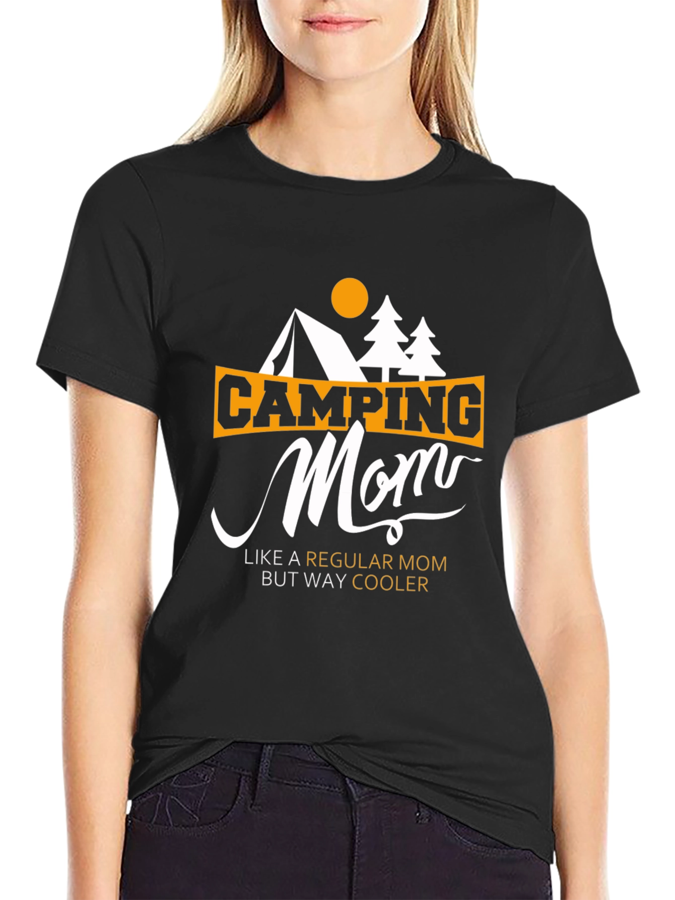 Camping Mom T-Shirt: Cool Outdoor Adventure Tee