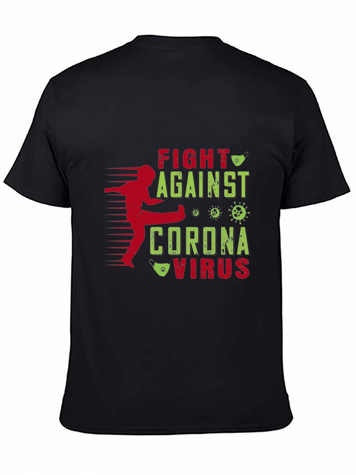 Fight Corona Virus Graphic T-Shirt