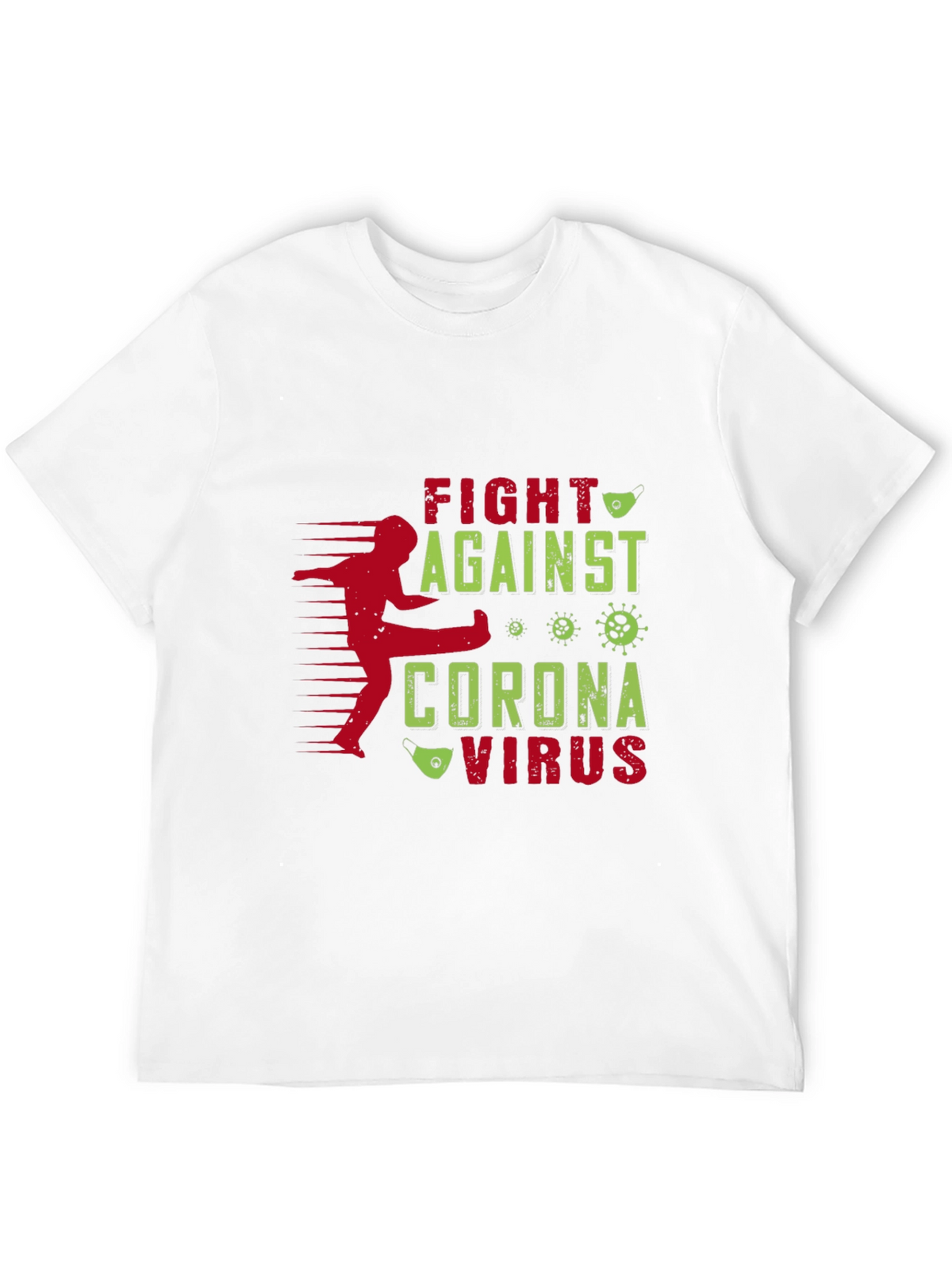 Fight Corona Virus Graphic T-Shirt