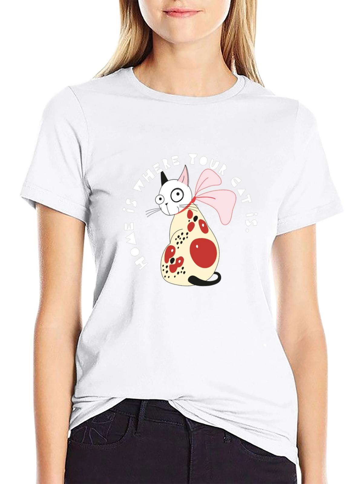 Home is Where Your Cat Is T-Shirt