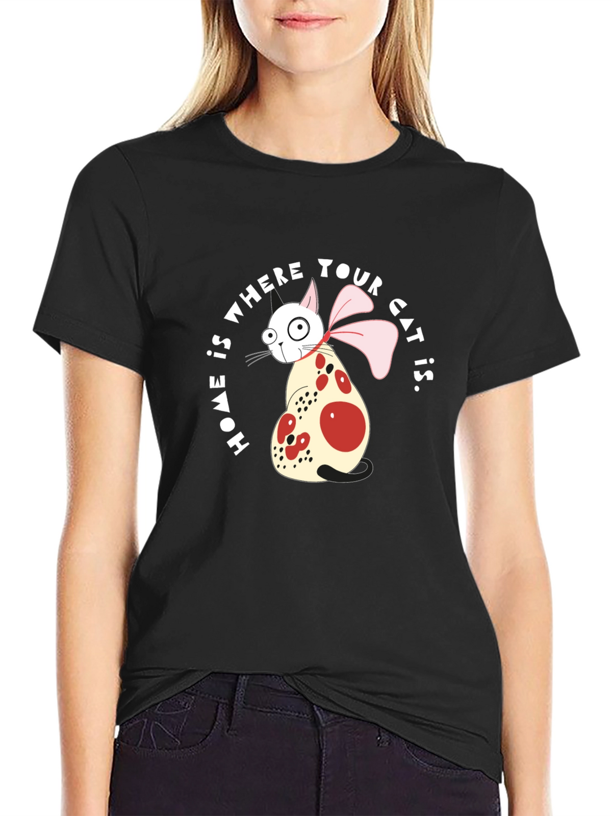 Home is Where Your Cat Is T-Shirt