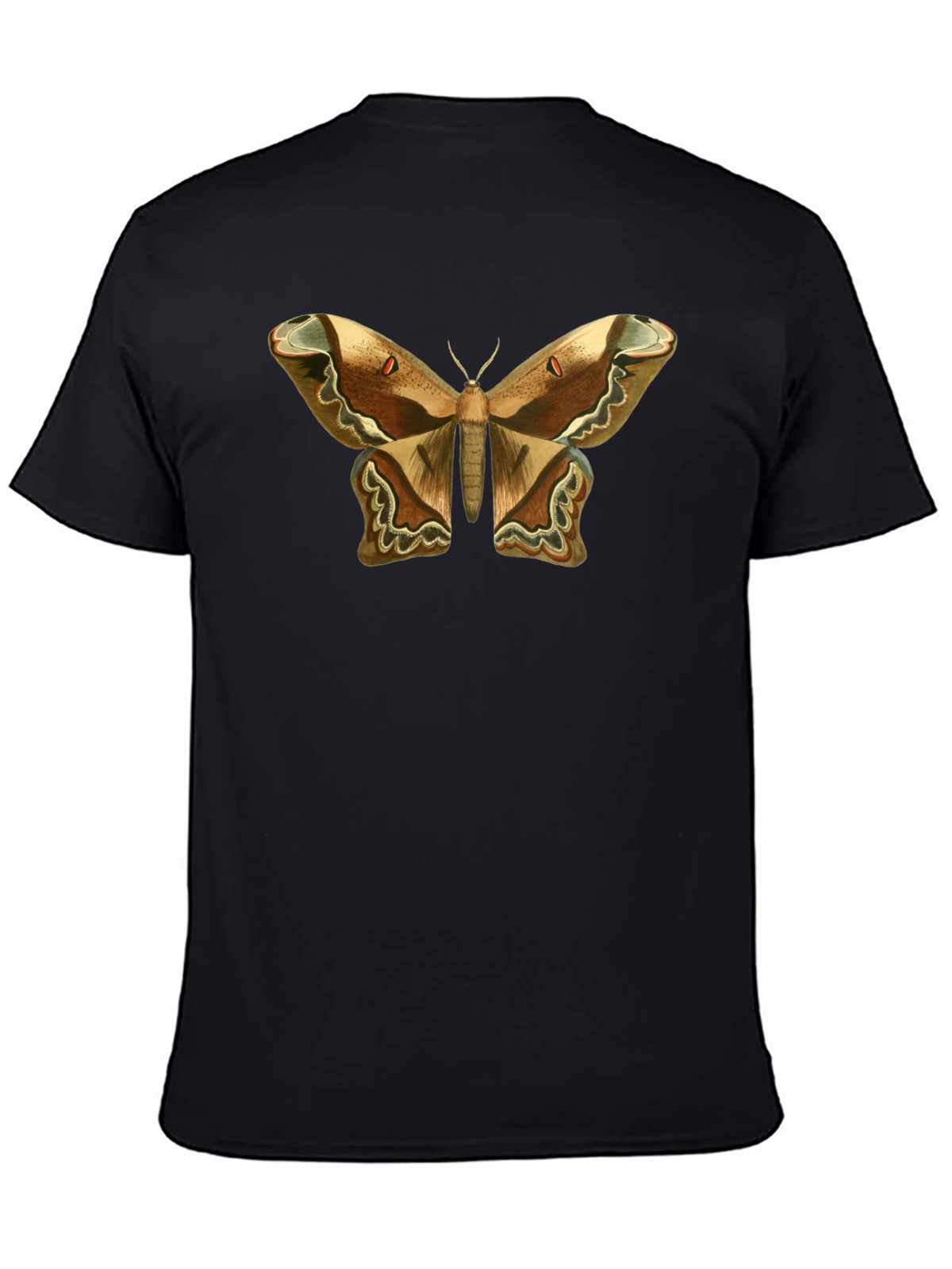 Moth Graphic Tee - Stylish Insect T-Shirt