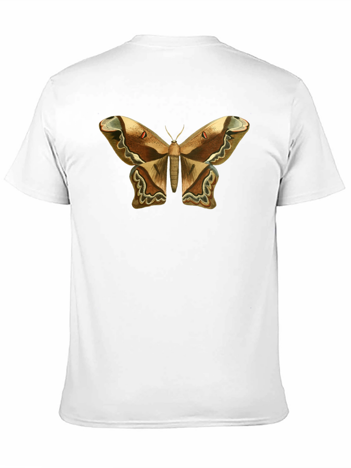 Moth Graphic Tee - Stylish Insect T-Shirt