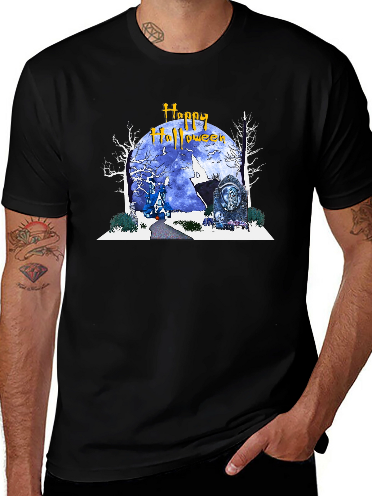Halloween Moon T-Shirt