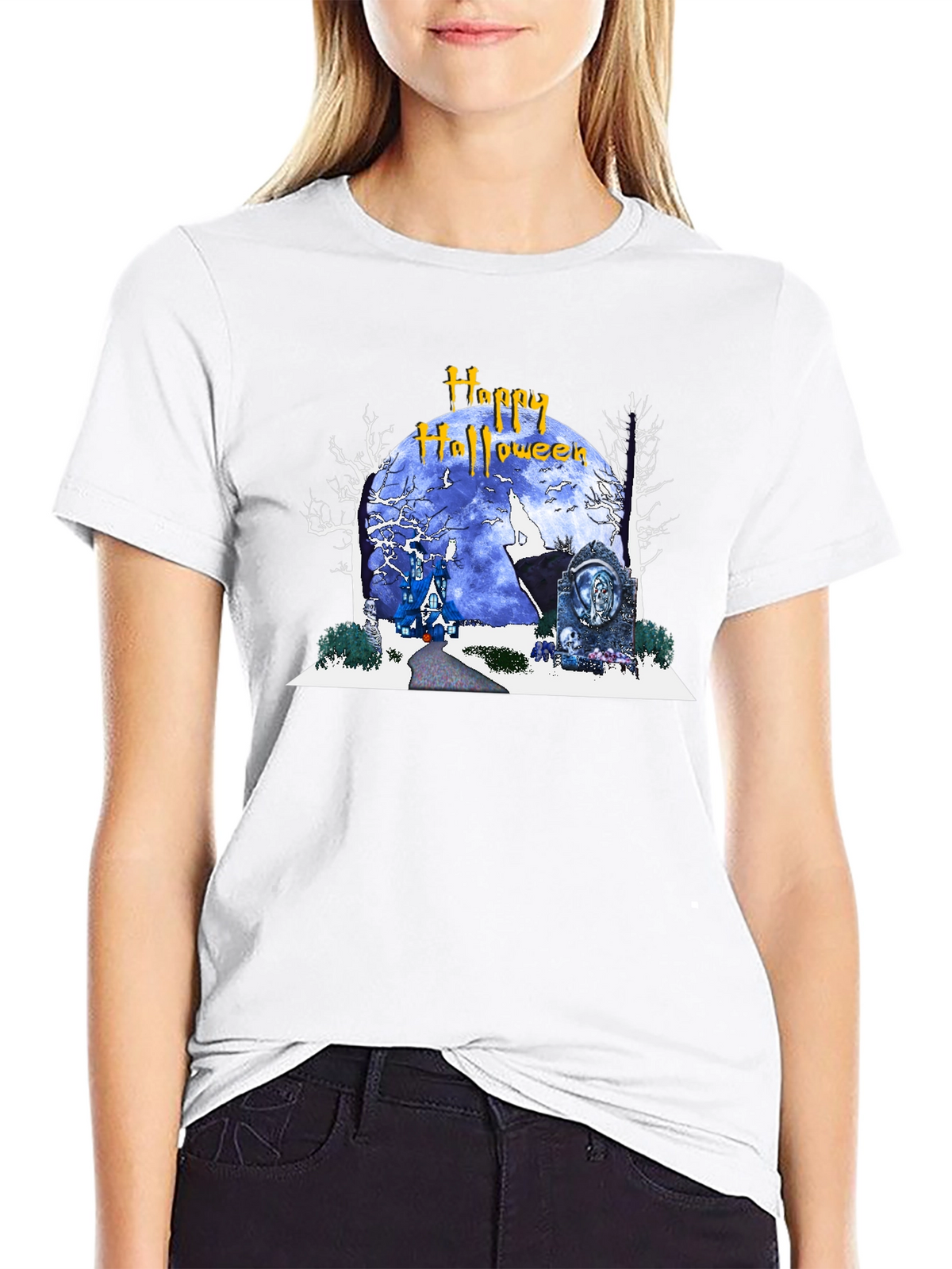 Halloween Moon T-Shirt