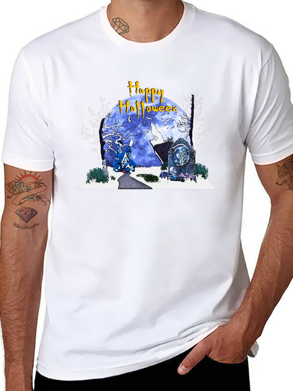 Halloween Moon T-Shirt