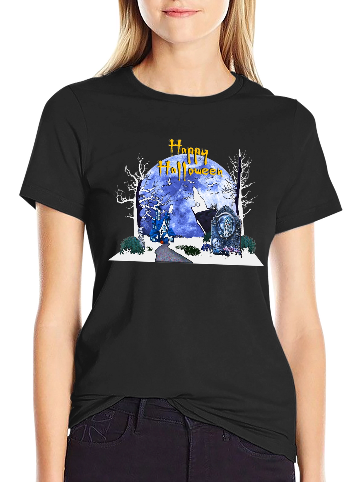 Halloween Moon T-Shirt