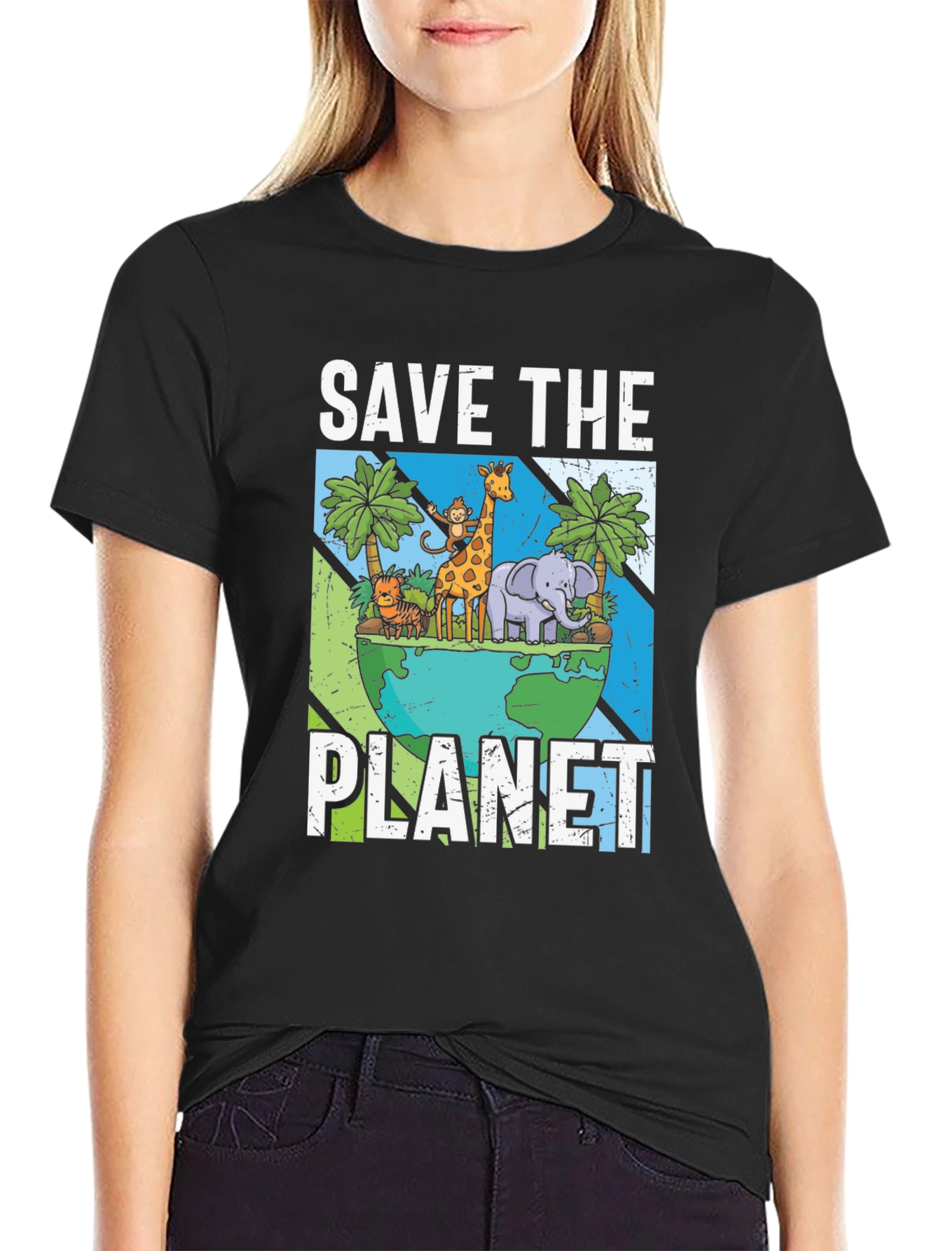 Save The Planet Graphic T-Shirt