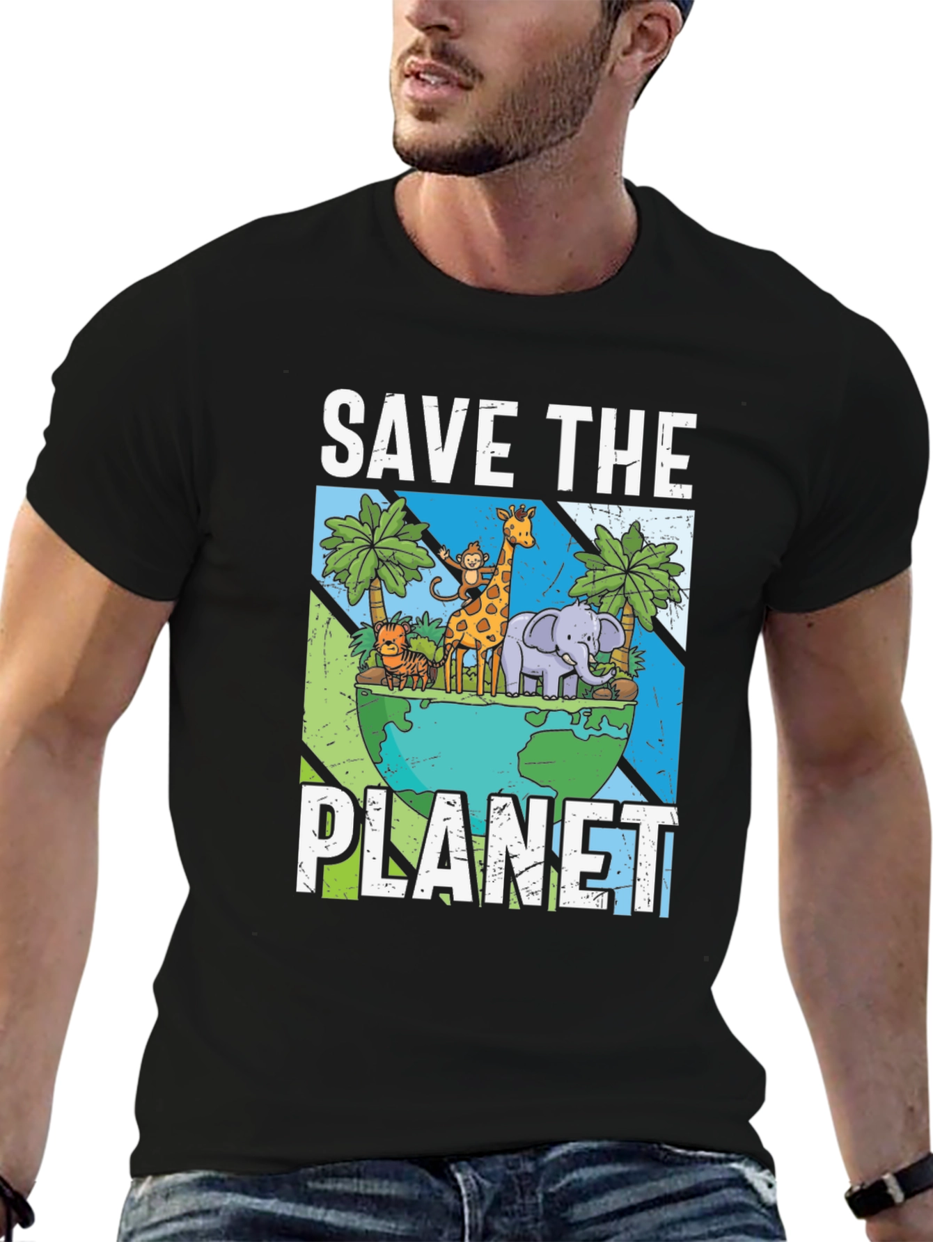 Save The Planet Graphic T-Shirt