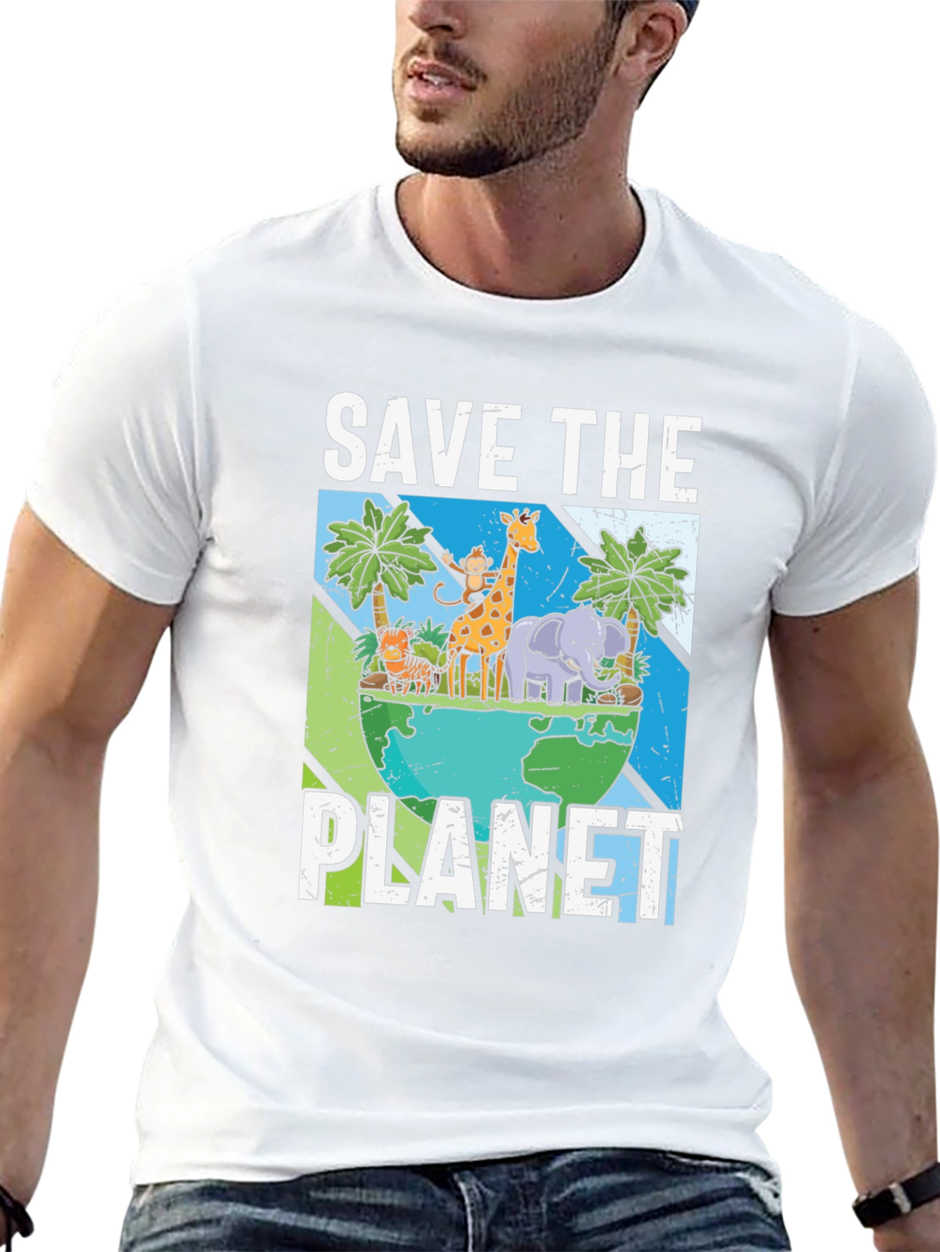 Save The Planet Graphic T-Shirt